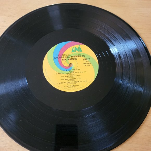 NEIL DIAMOND Touching You Touching Me LP 1969 Uni 73071 Stereo Pop Rock LP7 - Picture 5 of 10
